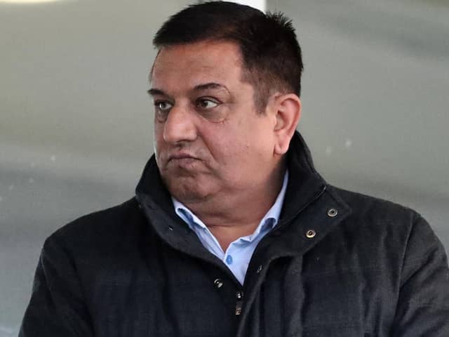 Hartlepool United's Chairman Raj Singh has put the club up for sale but has issued a message to supporters. (Credit: Mark Fletcher | MI News)