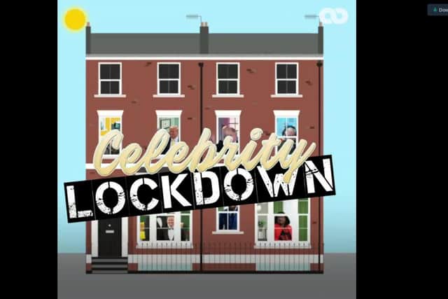 Danny plays a host of celebrities and politicians in Celebrity Lockdown for the Hook.