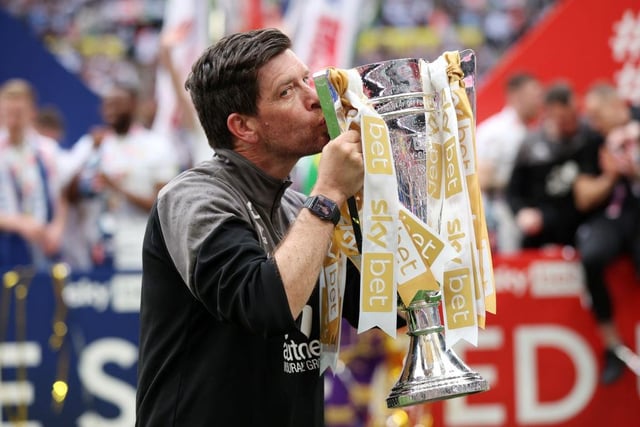It was Wembley delight for Port Vale as they secured the final promotion spot through the play-offs against Mansfield Town. Darrell Clarke rotated his side with 33 players to achieve the feat as they will head to League One next season. (Photo by Eddie Keogh/Getty Images)