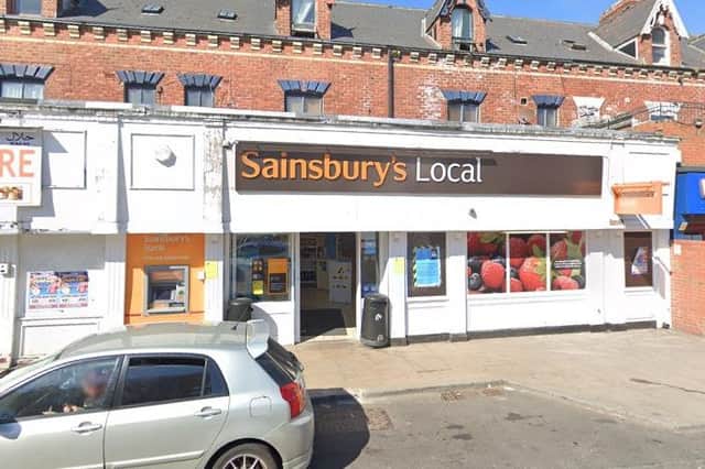 Police were called to a report of an altercation at Sainsbury's, in Murray Street, on Saturday night. (Photo: Google).