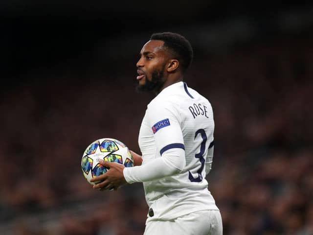 Danny Rose hasn't been given a squad number at Tottenham.