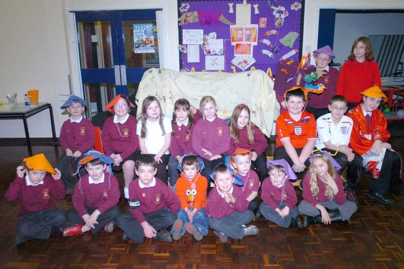 Who do you recognise in this 2009 Chinese New Year scene at St Cuthbert's RC Primary School?