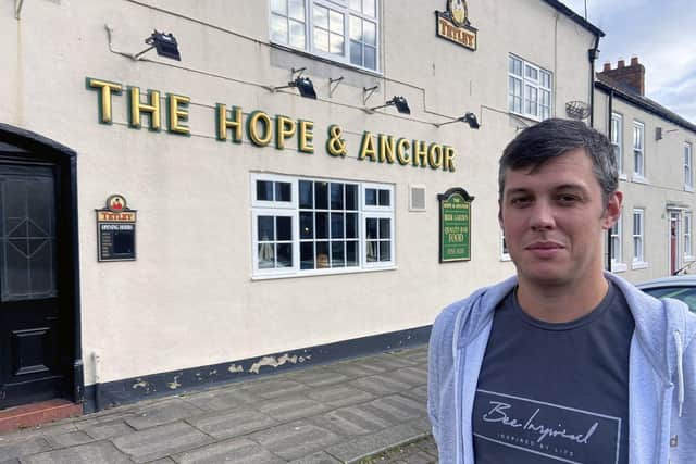 Kevin Sanderson, landlord of the Hope and Anchor Pub, High Street, Greatham, says farewell after four years.