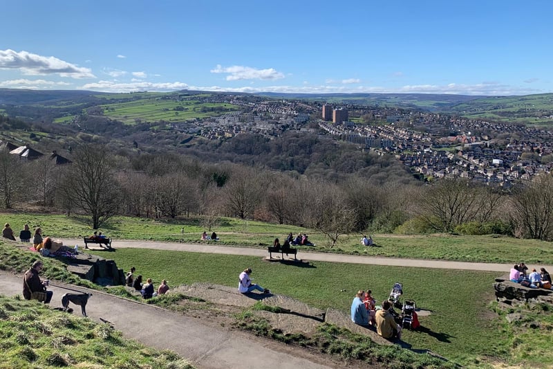 People can now travel to beauty spots like this one at Bolehills Park in Sheffield after the stay at home order was lifted.