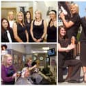 Some of the Hartlepool salons and their staff featured in the Mail over the years.