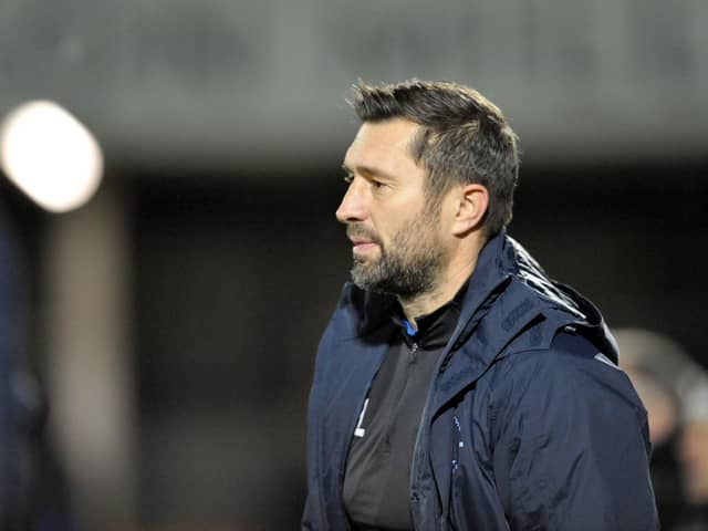 Graeme Lee discusses transfer pressure at Hartlepool United Picture by FRANK REID