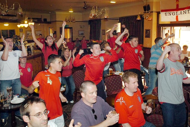 What a scene of joy at the Woodcutter. Remember this?
