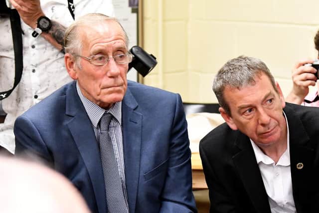 Hartlepool MP Mike Hill, right, is due to attend a meeting with Richie Lee, left, amid fears that the official investigation into the disappearance of Mr Lee's daughter, Katrice, is to be wound down.
