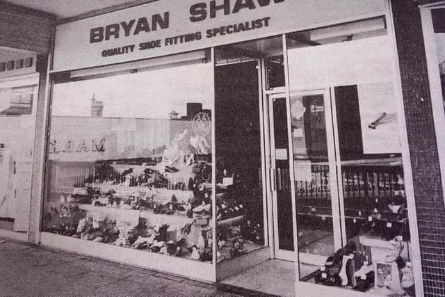 Shoe specialists Bryan Shaw.