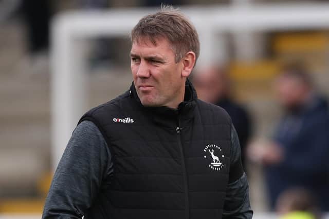 Dave Challinor believes his side have come a long way since Torquay defeat. (Credit: Mark Fletcher | MI News)