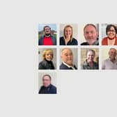 Left to right, the Manor House candidates who submitted photos to us. Top row, Ben Clayton, Pamela Hargreaves, Richy Horsley and Donna Hotham. Middle row, Linda Parker, Trevor Rogan, Jean Thompson and Steve Wallace. Front row, Stephen Wright.
