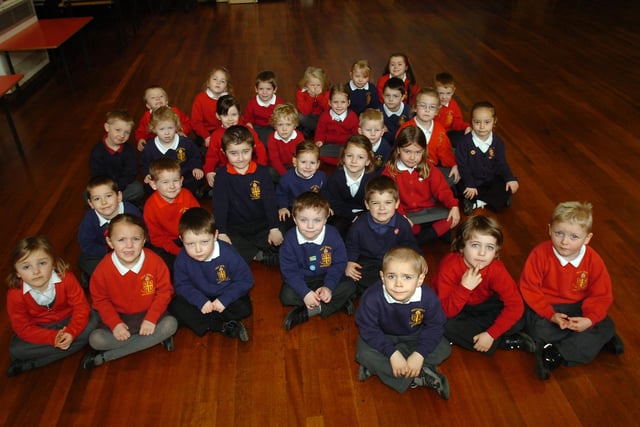 A wonderful photo from Holy Trinity Primary but who do you recognise?