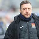 Northampton Town manager Jon Brady was left angered by decisions he felt went against his side against Hartlepool United. (Photo: Mark Fletcher | MI News)