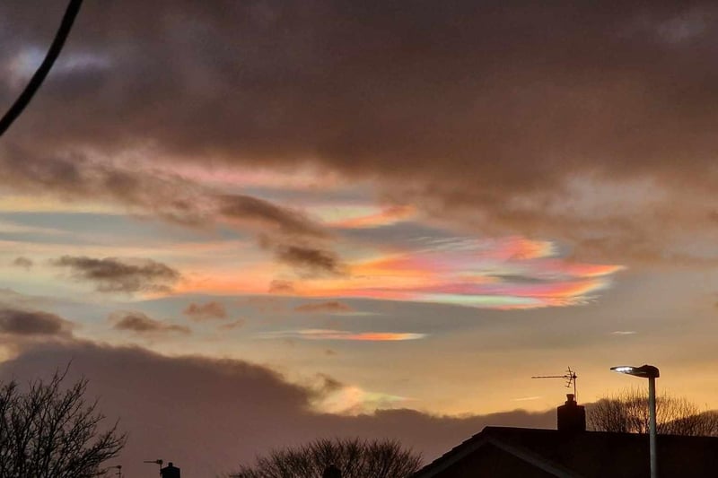 Thanks to Tom for this magnificent photo of the clouds over Hartlepool this morning.