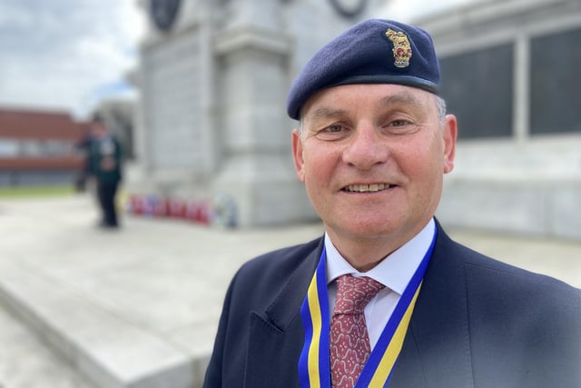 President of the Hartlepool branch of the Royal British Legion Colonel (retired) Ian Simpson MBE. Picture by FRANk REID