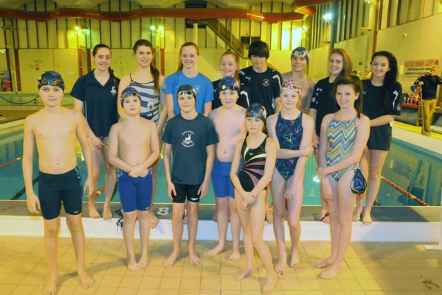 Members of Hartlepool Swimming Club who competed in a gala in Sheffield 7 years ago. Are you among them?