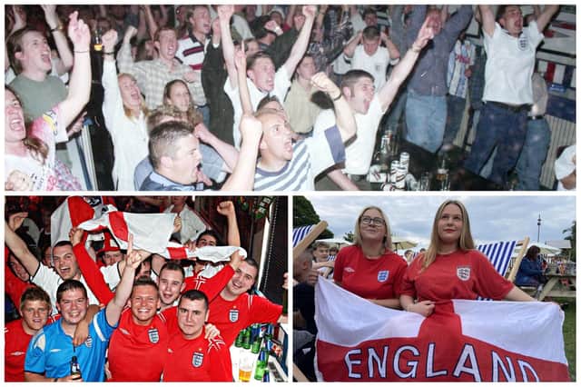 Just some of our archive photos of England fans cheering on the team in Hartlepool pubs over the years.