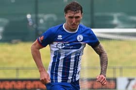 Hartlepool United midfielder Callum Cooke has given a positive update on his fitness. Picture by FRANK REID