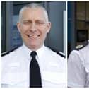 Assistant Chief Constables Richard Baker (left) and David Felton (right).