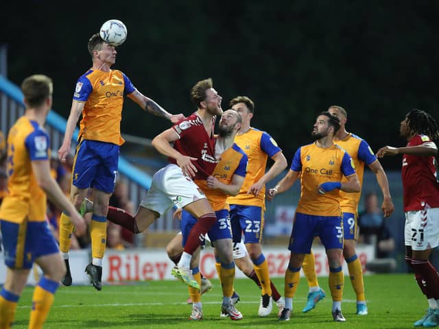 Mansfield Town were expected to finish the season second.