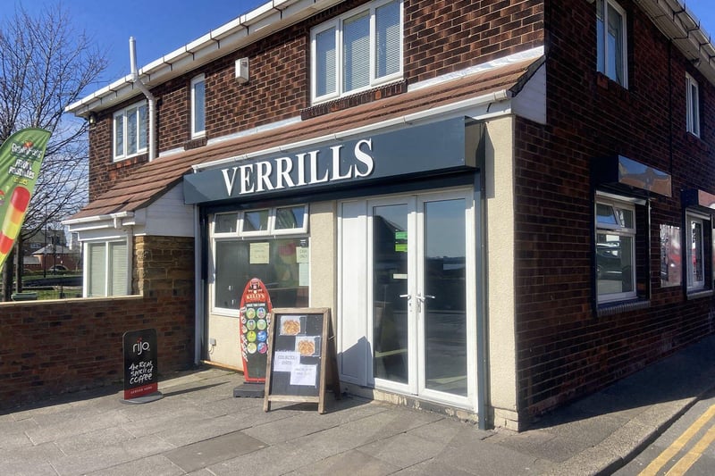 Verrills Fish Shop scored 4.5 out of five based on 469 reviews.
