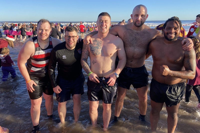 Well done everyone who took part in the Boxing Day dip. See you again next year! Picture by FRANK REID