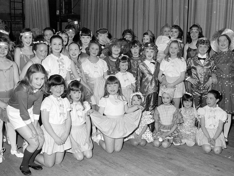 Lorraine School of Dance display in 1974 - did you dance in this performance?