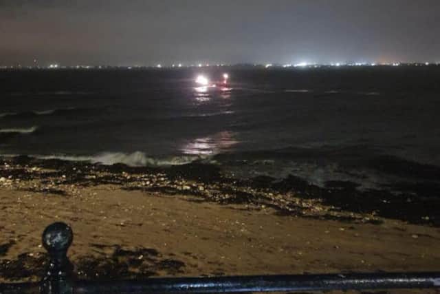 A photo shared by Hartlepool Coastguard Rescue Team following the call out in the early hours.