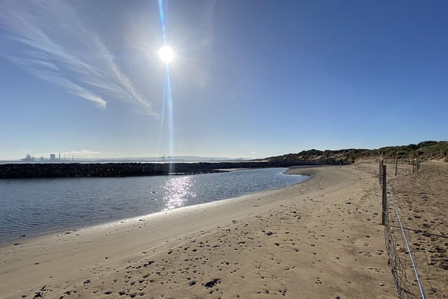 Blue Lagoon is a quiet beach in the cove next to Seaton Carew. With soft tides and a dunes hideout, this is the perfect walk for a spring day.