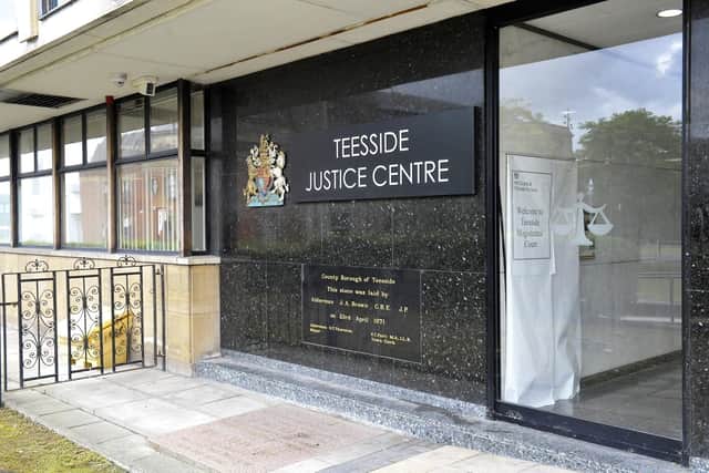 This Hartlepool case was recently heard at Middlesbrough's Teesside Magistrates' Court.