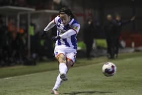 Jamie Sterry made his Hartlepool United return in the win over Crawley Town. (Credit: Tom West | MI News)