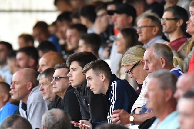 Over 1,500 supporters were in attendance at the Suit Direct Stadium as Hartlepool United faced Blackburn Rovers.  Picture by Frank Reid