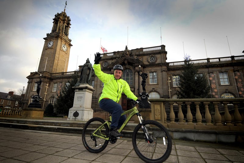 Mayor Ernest Gibson raised awareness of outdoor pursuits when he did a double pedal-paddle challenge in 2013. He headed from South Shields Town Hall, canoeing across the River Tyne then cycling through North Tyneside.