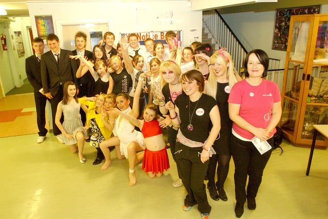 Pupils from English Martyrs staged a talent show for charity in 2007. Were you a part of it?