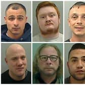Just some of the criminals from the Hartlepool area who have been jailed recently.