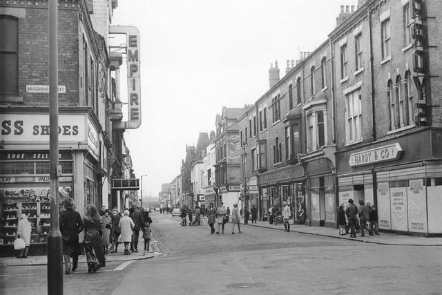Lynn Street in the 1970s.