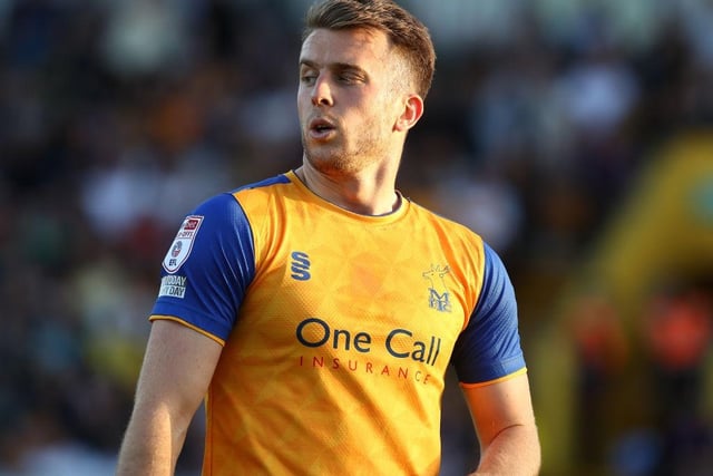Rhys Oates joined Mansfield from Pools in the summer and almost claimed back-to-back promotions only for the Stags to fall agonisingly short in the play-off final. Oates was one of 29 players used by Nigel Clough this season. (Photo by Pete Norton/Getty Images)
