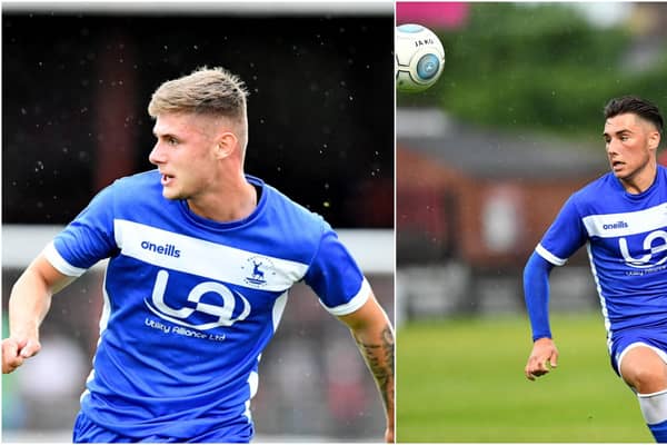 Kenton Richardson and Josh Hawkes have both progressed into the first team from the club's youth system.