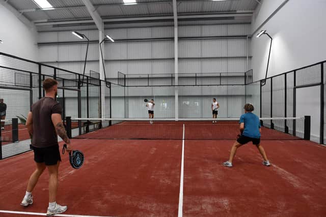 PadelPriv has opened at Gemini Point, in Peterlee Business Park.