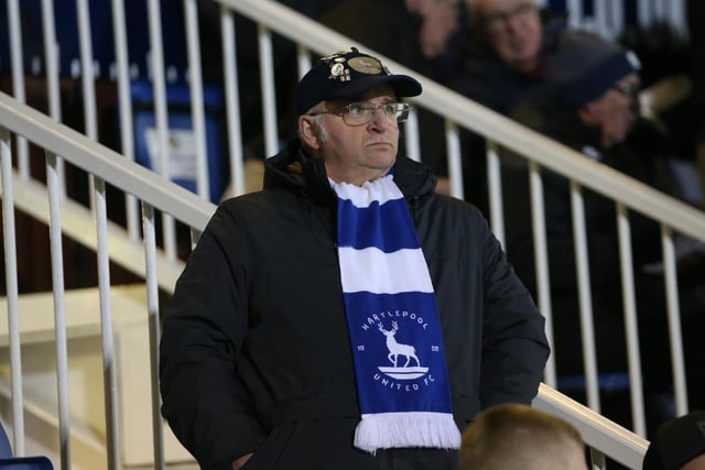 The blue and white army get behind Graeme Lee's side (Credit: Mark Fletcher | MI News)