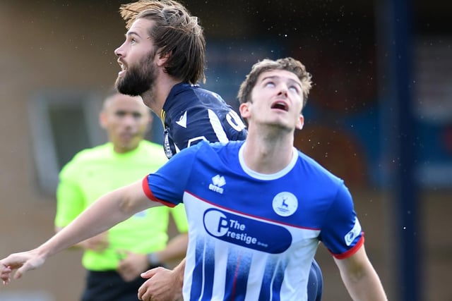 Got shown a clean pair of heels late on by Barlow but was otherwise strong again in defence. Much like at Boreham Wood, despite the result, Pools have seemed better with him in the defence this season.
