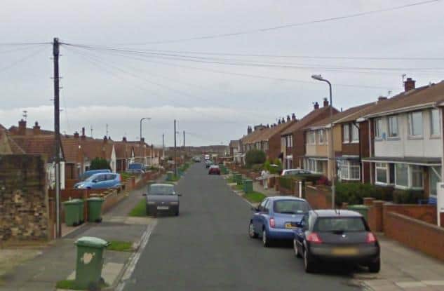 The fire broke out in a property of Lawson Road in Seaton Carew. Image copyright Google Maps.