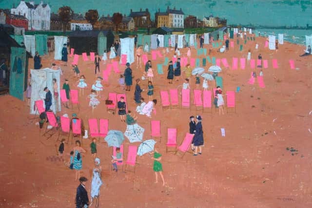 Seaton Carew Beach by Margaret Green will be on display in the new exhibition.