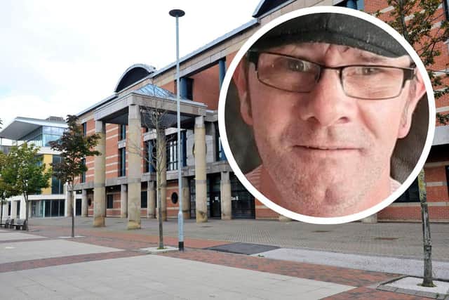 The trial into the death of Norman Ryan (inset) is continuing at Teesside Crown Court.