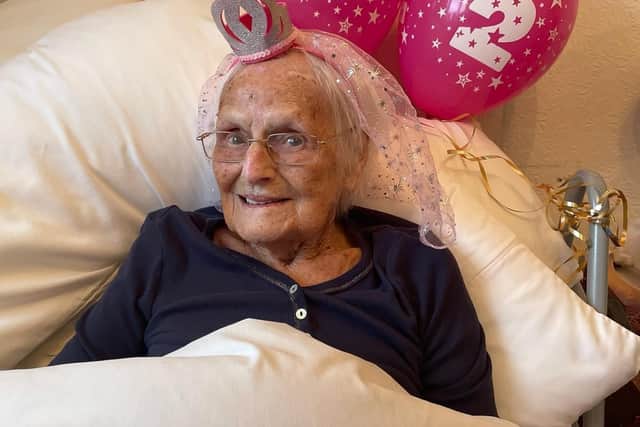Kath recently celebrated turning 102 years of age.