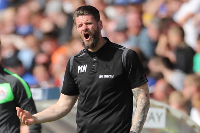 Hartlepool United caretaker manager Michael Nelson gave his thoughts on players yet to agree new deals at the Suit Direct Stadium. (Credit: Mark Fletcher | MI News)