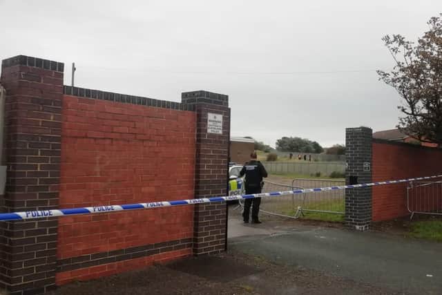Police have been called to Hartlepool Rovers' ground