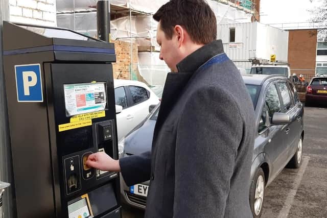 Tees Valley Mayor Ben Houchen has announced the start for free car parking in Hartlepool town centre for up to three hours.