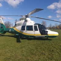 Air Ambulance called in to support medical emergency