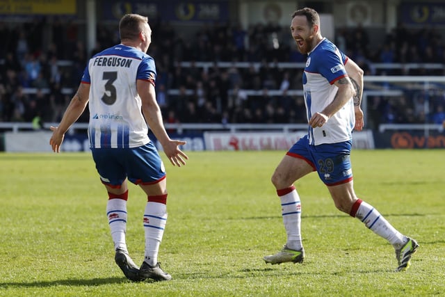 The experienced defender has played a pivotal role in transforming a Pools back line that couldn't stop shipping goals into one that, with the exception of the infamous night at Gateshead, has been extremely solid. The 32-year-old has featured 19 times since his January arrival and was instrumental as Pools kept three successive home clean sheets, scoring his first goal in the North East during the 2-0 win over Aldershot. Left-sided, comfortable bringing the ball out from the back, a leader, communicator and organiser, Parkes has made an outstanding start to his career at the Suit Direct Stadium.